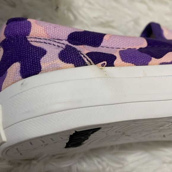 Ripndip purple camo lord nermal cat flipping off meme loafer skater shoe size 5 - Picture 10 of 10